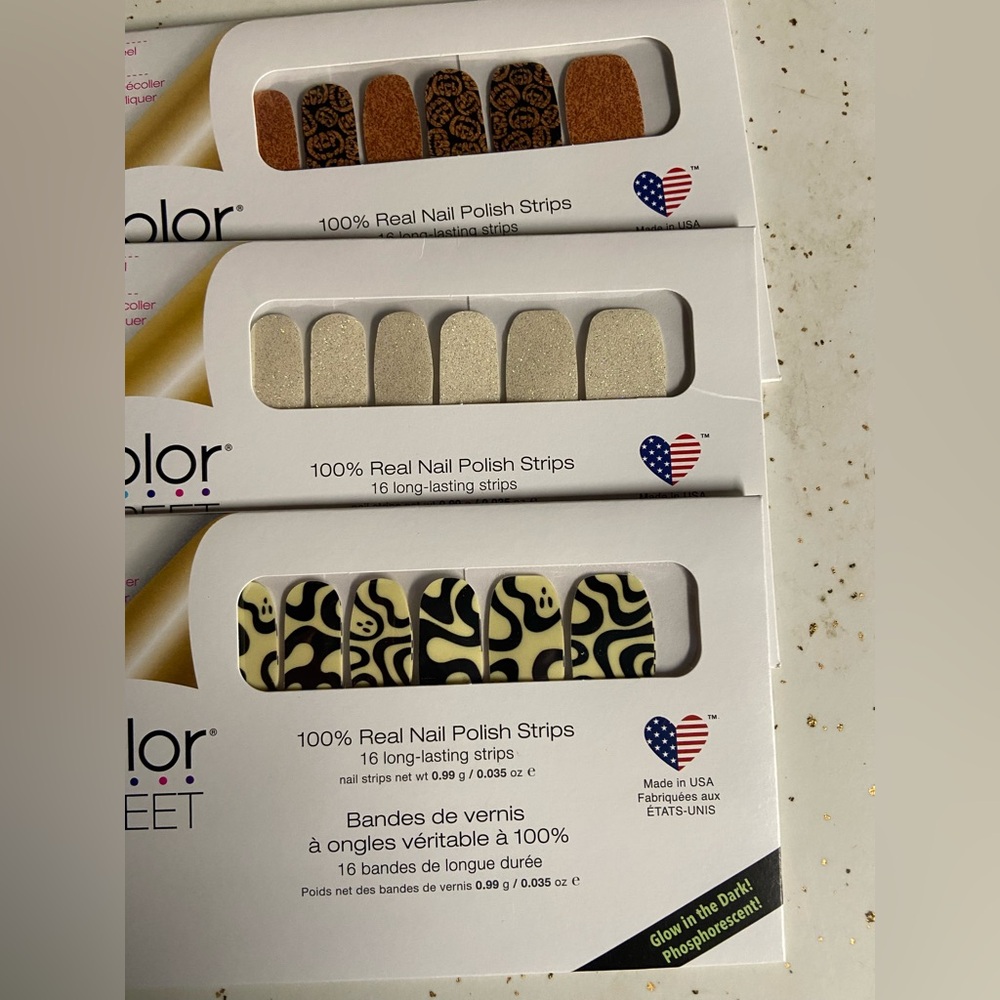 Brand New Halloween Color Street Lot 3